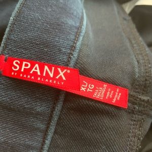 Spanx Dark Denim Leggings Size XL